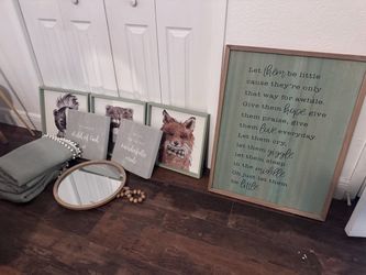Nursery room decor