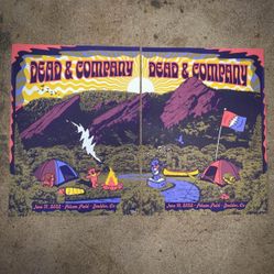 Dead And Company Number Poster