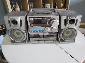 JVC DVD Cassette Boom Box