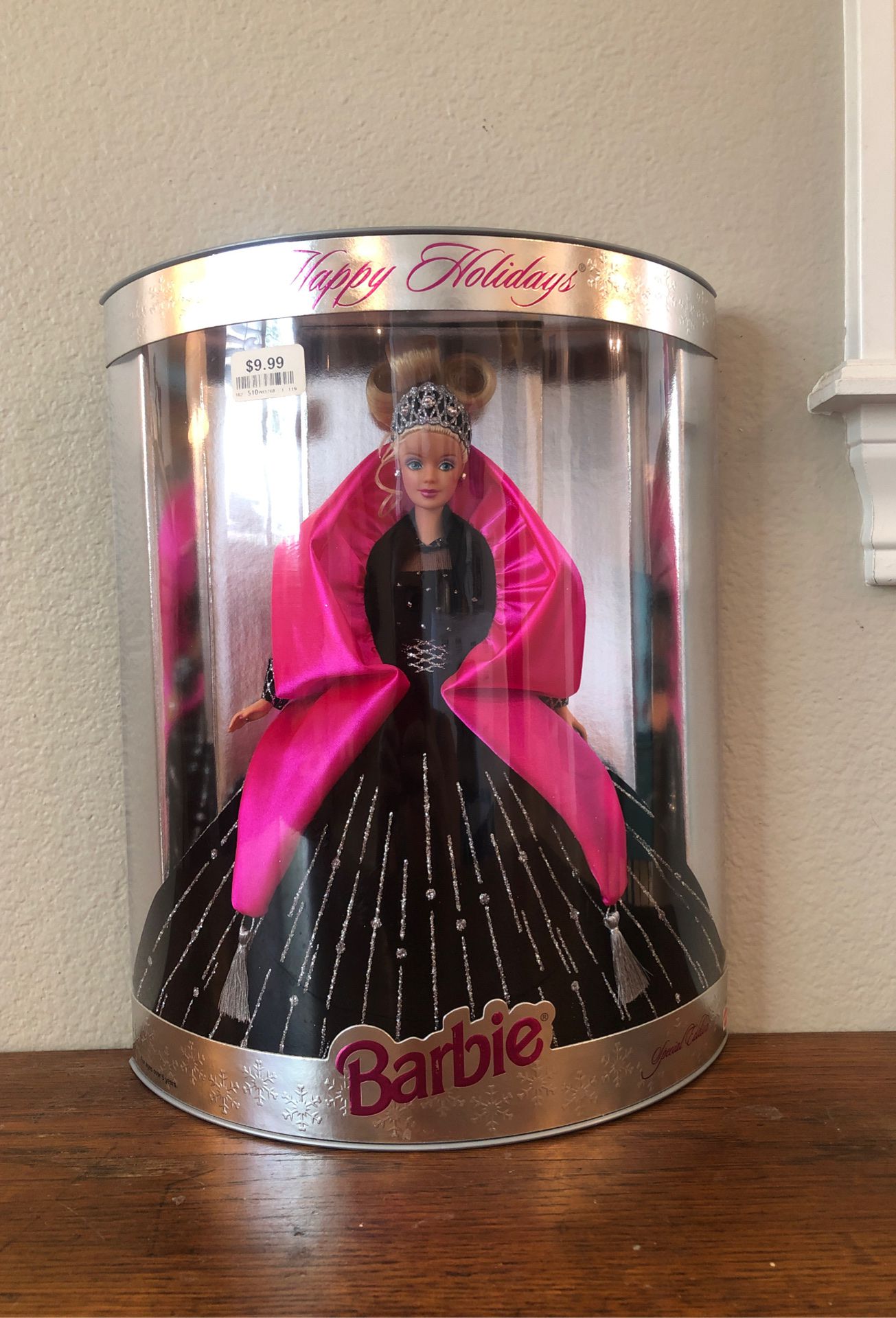 Collectible happy holidays Barbie Christmas Mattel 1998