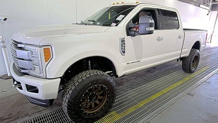 2018 Ford F-350 Super Duty Platinum LIFTED DIESEL TRUCK 4WD F350