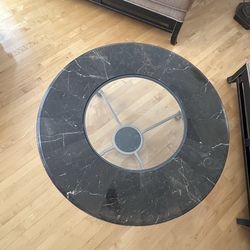 Marble & Glass coffee table