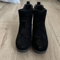 Velvet Chelsea Boots