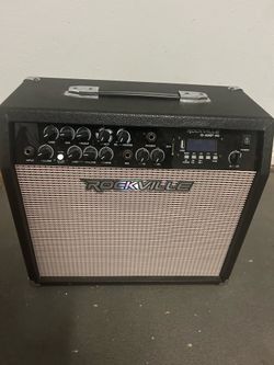 Rockville g amp 40. 40 watt Bluetooth guitar amp