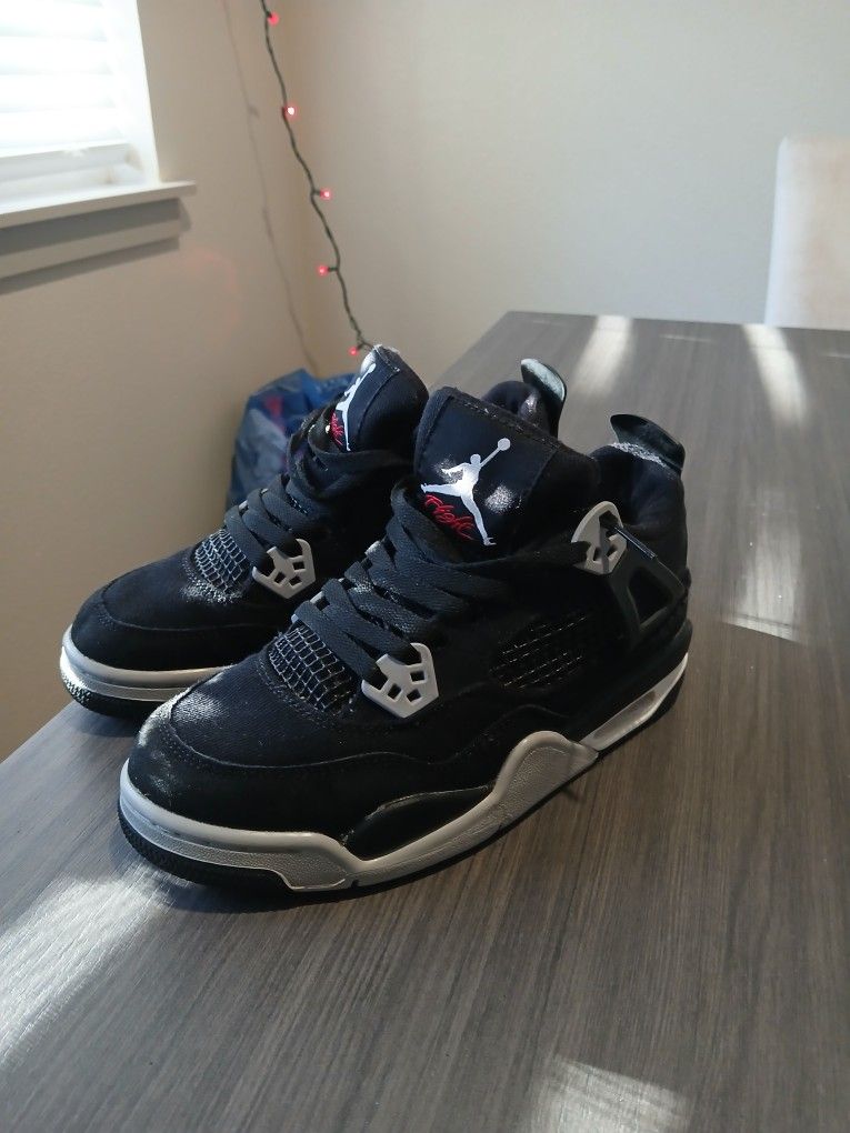 Air Jordan 4 Retro SE Black Canvas