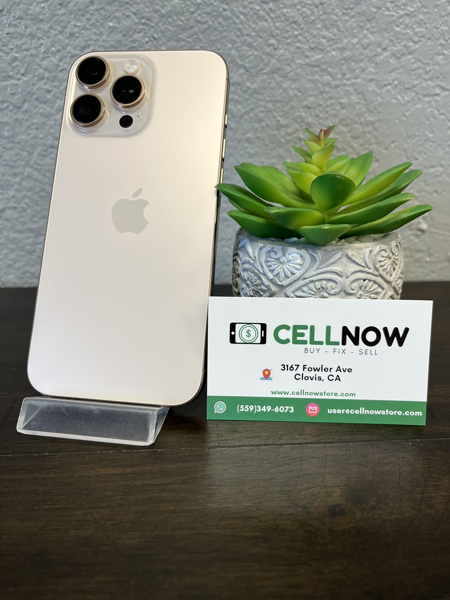 July Promo 🎆 ☀️ iPhone 16 Pro Max T-Mobile 256GB Desert Gold