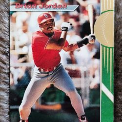 Brian Jordan 1993 Topps Baseball Card #25