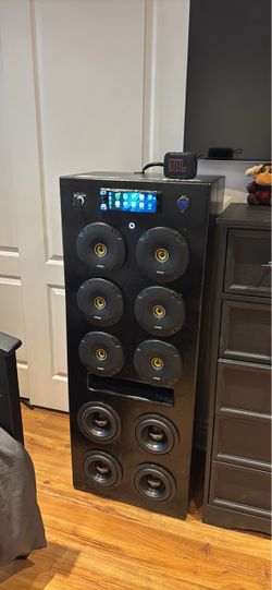 Custom Built Tower Speaker Cabinet