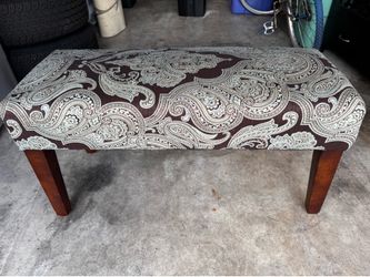 Bedroom or walk in closet bench