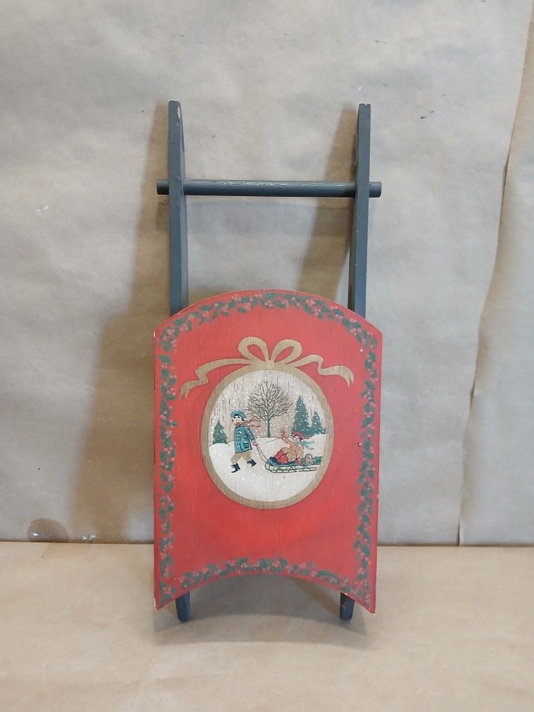 Vintage Christmas Sleigh 