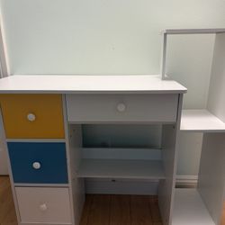  Kids Desk with Storage + Rolling Chair IKEA  For Little Kids 