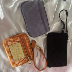 Coach Wristlets 