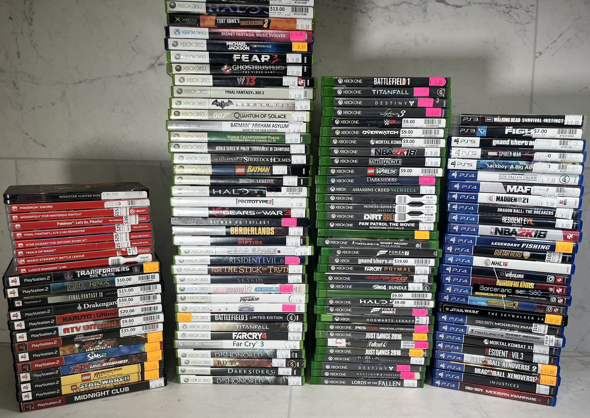 Lots Of Games For Sale!!!!! *READ DESCRIPTION* 