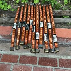 Water Hoses 3/4 X18” New 15 Each Or $100 For All 10 Pcs 