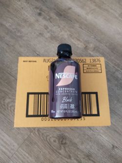 Nescafe Espresso Concentrate 100% Arabica Coffee Black For Sale (6 Pack)