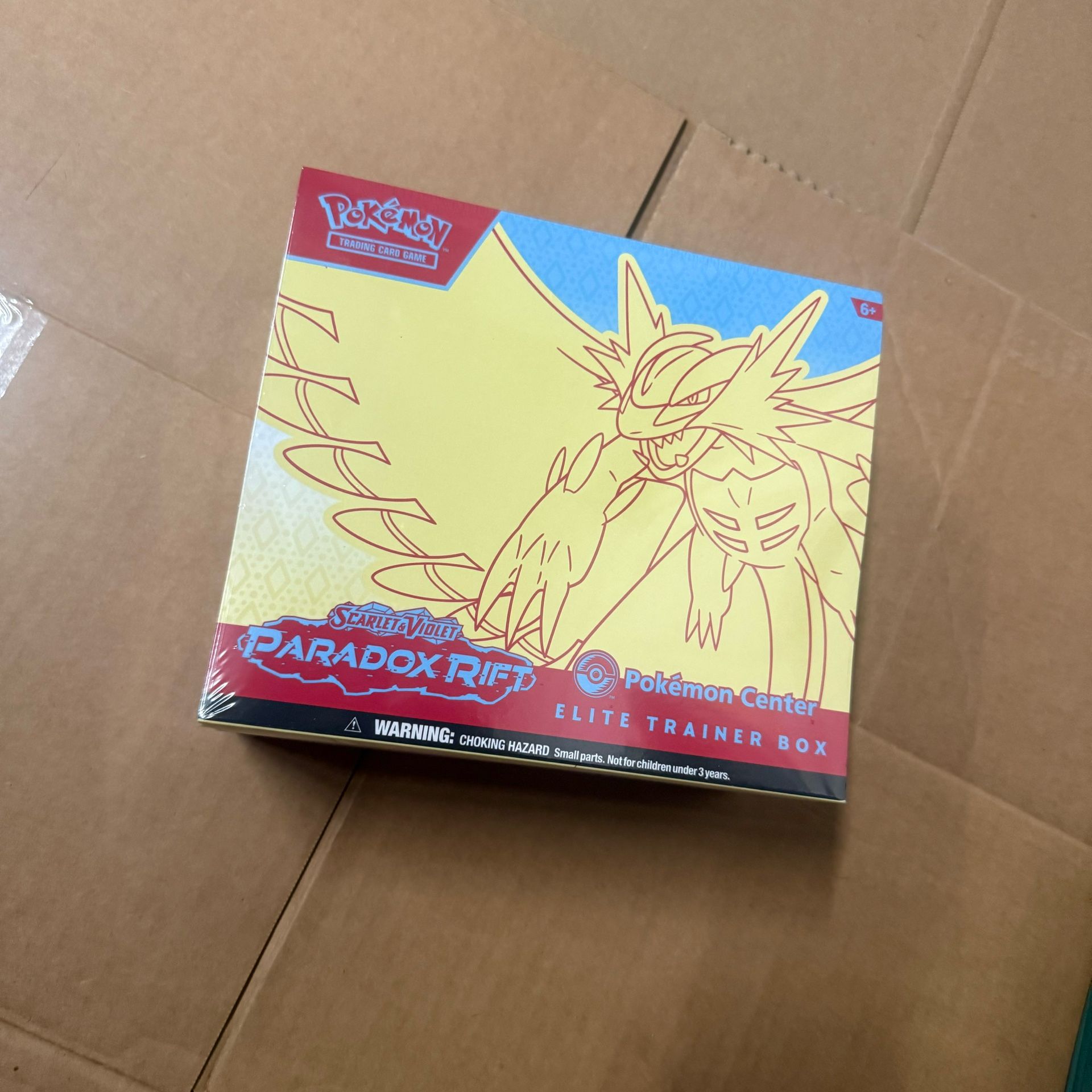 paradox rift pokemon center etb