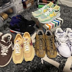 Nikes And New Balances