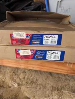 2 Open Box Brake Rotors Duralast 74028DL