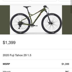 Mountain Bike Size Medium 