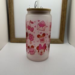 Valentine Glass Cup