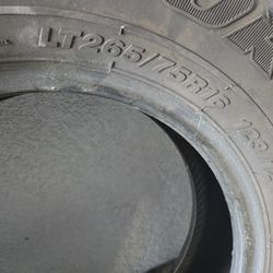LT 265 75/16 Tires