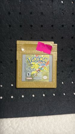 Pokémon Gold Version Game Boy Color Cartridge