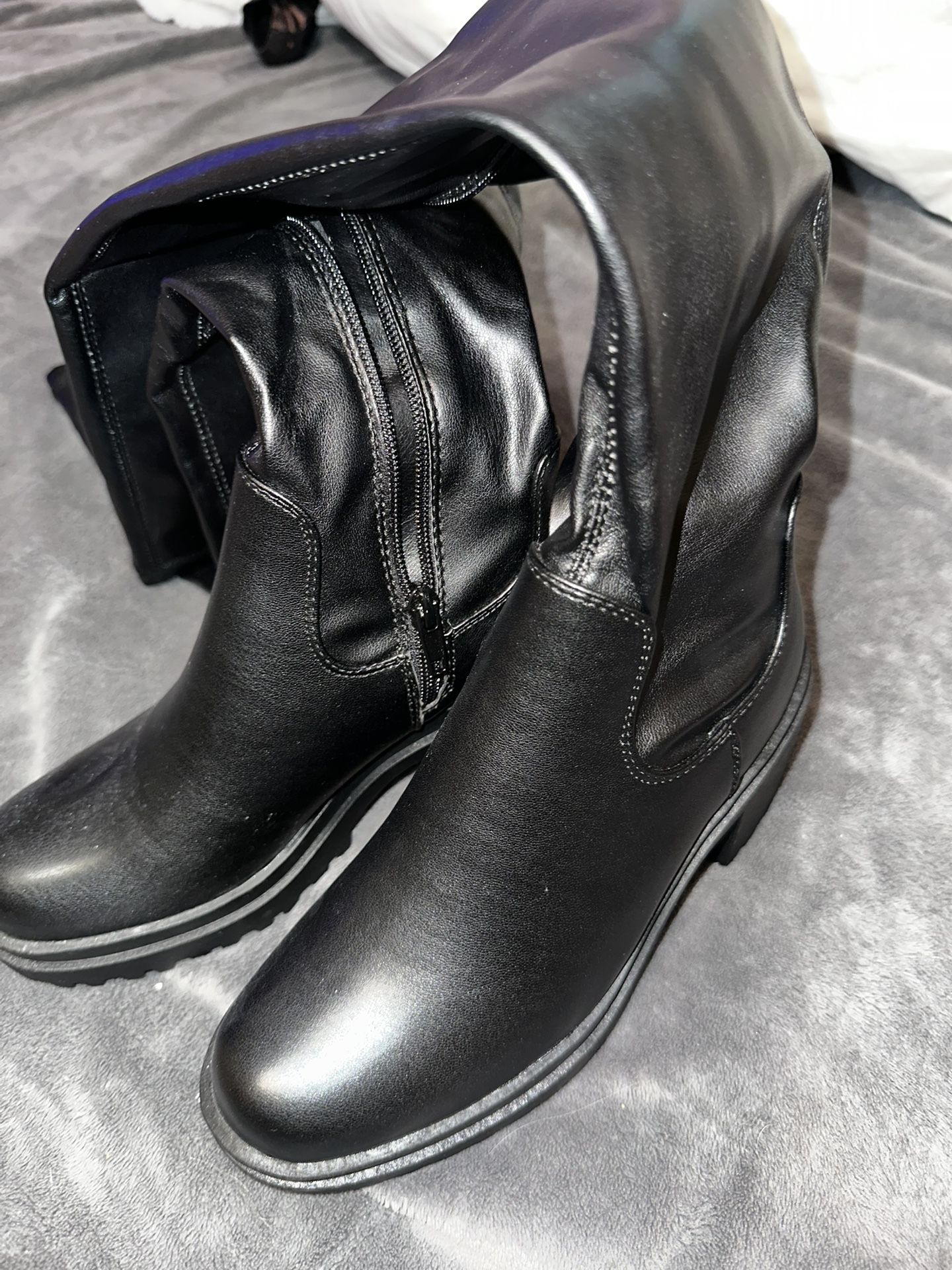 Knee High Black Boots