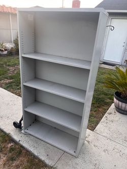 Steel Cabinet with Shelves