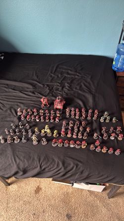 blood angels Warhammer collection