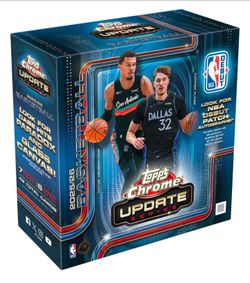BRAND NEW, SEALED | 2025-2026 Topps Chrome Update Series Basketball Mega Box