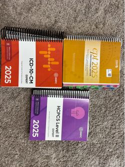 Medical coding books
