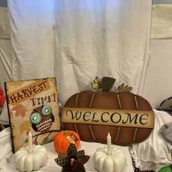 Thanksgiving Decorations. 8 Pcs