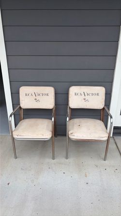 Two RCA Victor Chairs