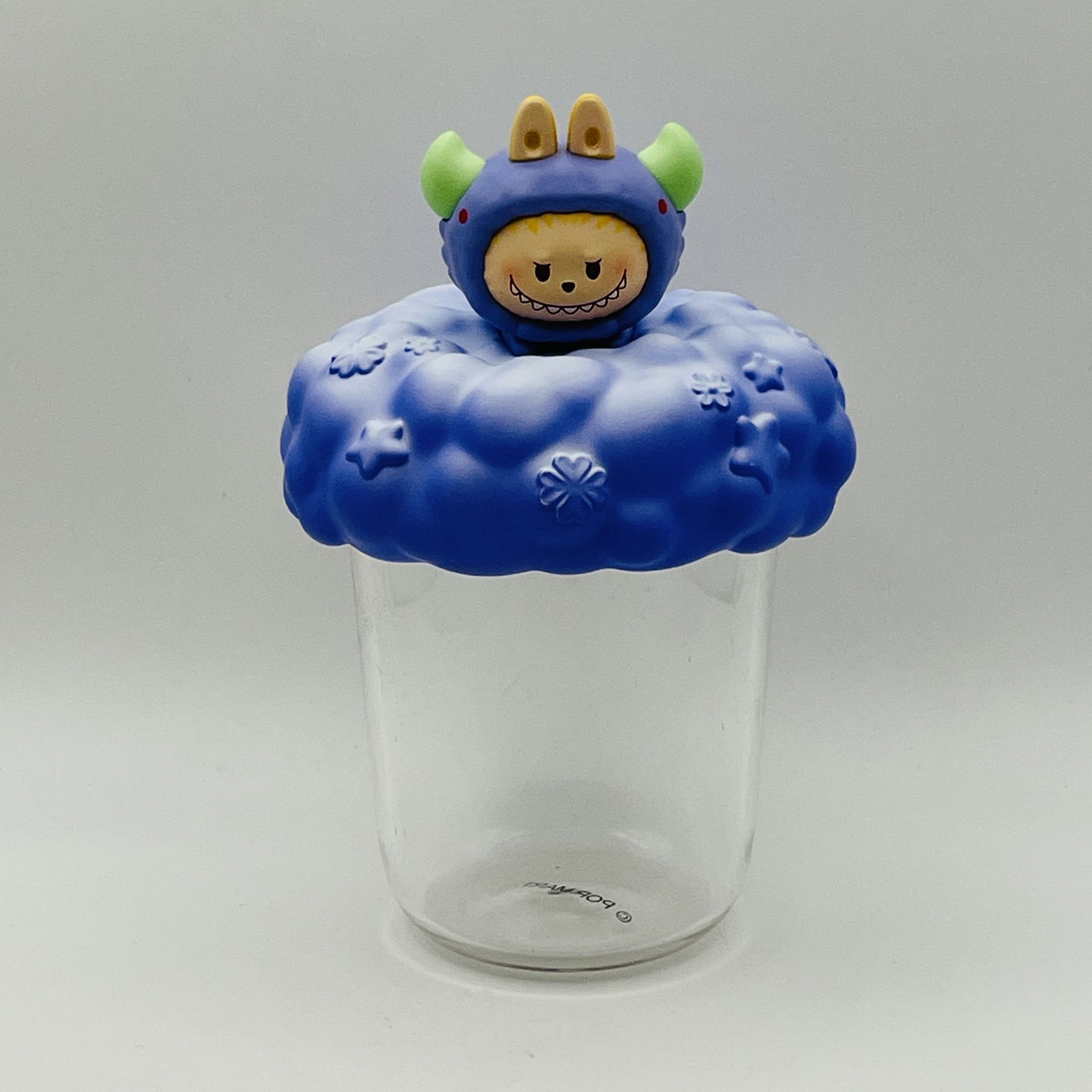 Pop Mart Pajama Party Pop Bean Jar - Labubu 4.75” Tall X 2” Diameter