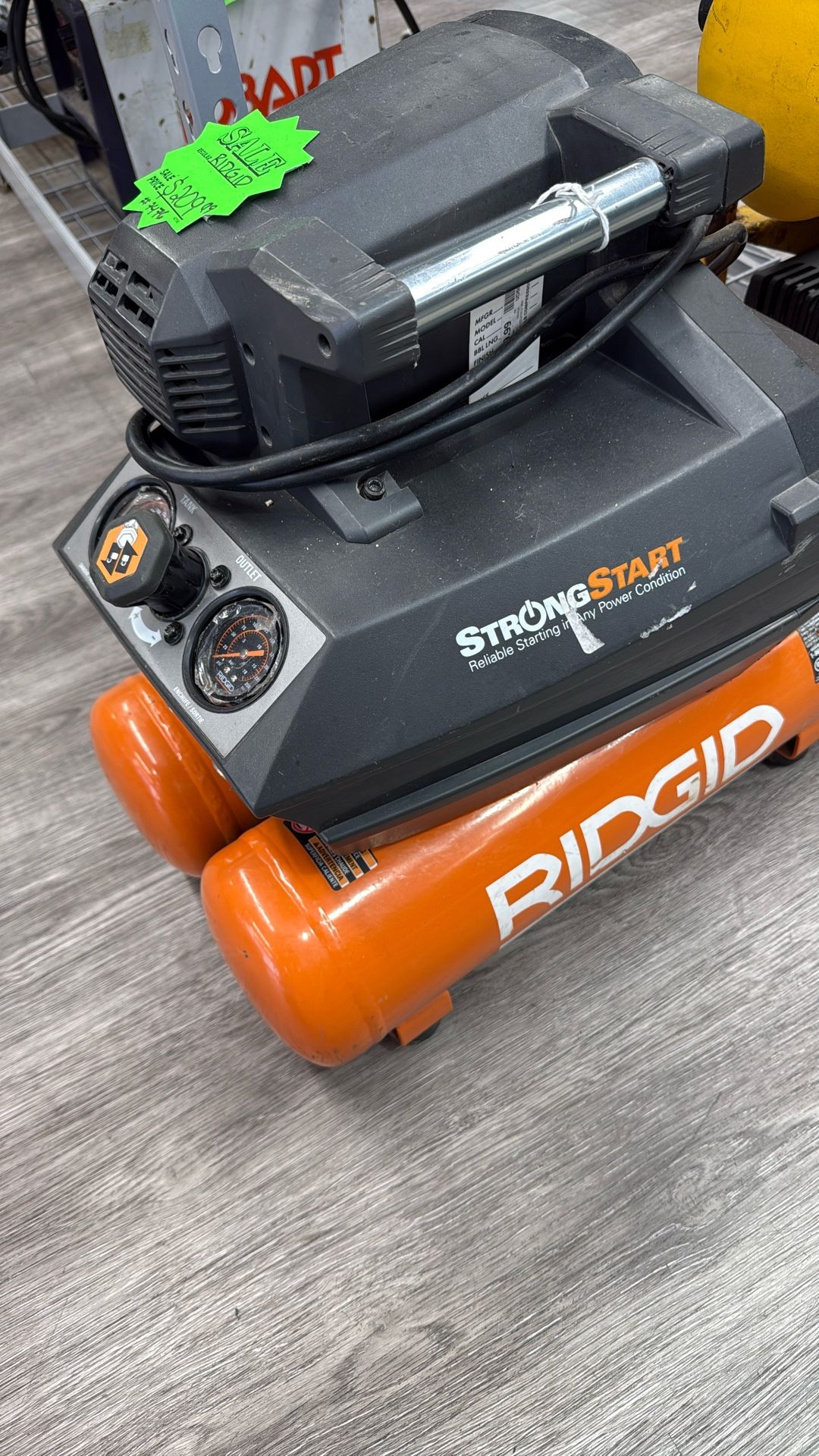 Ridgid Air Compressor