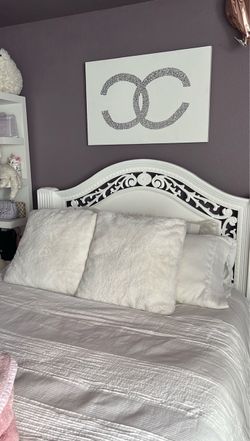 Large CC crystal stone wall canvas