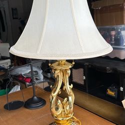 Vintage Gold Style Lamp