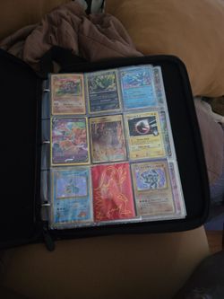Pokémon  binder plus cards