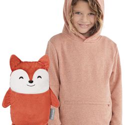 NEW! Cubcoats Flynn The Fox 2 in 1 Transforming Pullover Hoodie & Soft Plushie