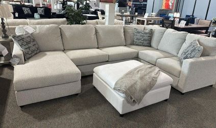 OM• $38 Initial • Brand New Living Room Sectional with Chaise