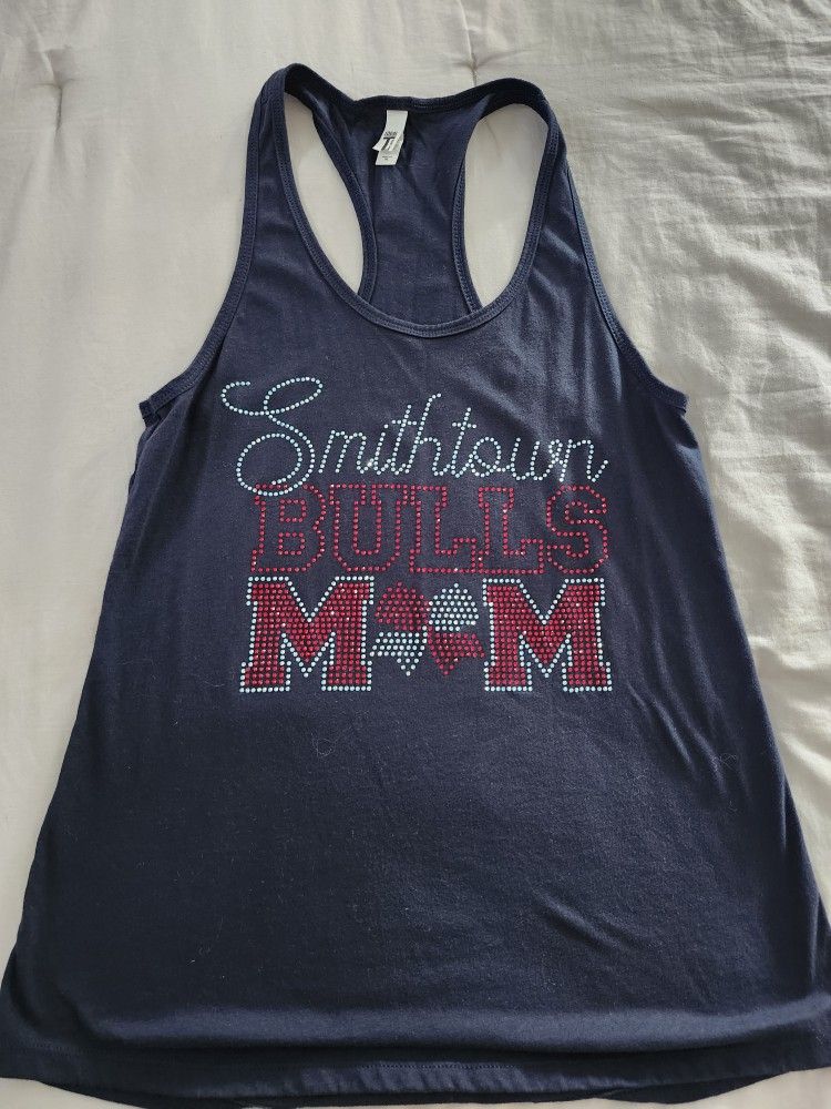Smithtown Bulls Mom Tank Top Size XL