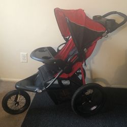 Baby Trend X-cel R8 Jogging Stroller (Color: Ruby Red)