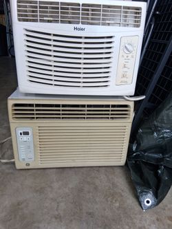 Air conditioners 5000 BTUs and 6,000 BTUs