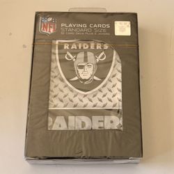 NFL Raiders Playing Cards