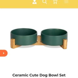 Dog Bowl Set 