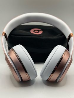 (Authentic) Rose Gold Beats Solo3 Bluetooth Wireless Headphones #2276