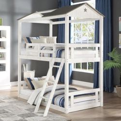 Nadine Cottage Twin/Twin Bunk Bed