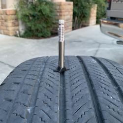 1 michelin primacy LTX tire , 265/65/18 