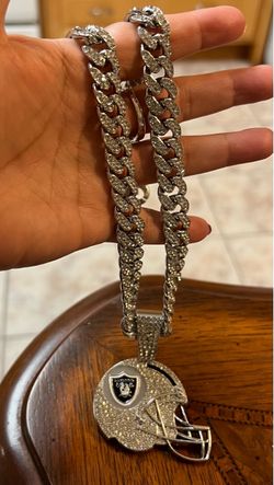 Iced Out Cuban Link Chain and Bracelet Set