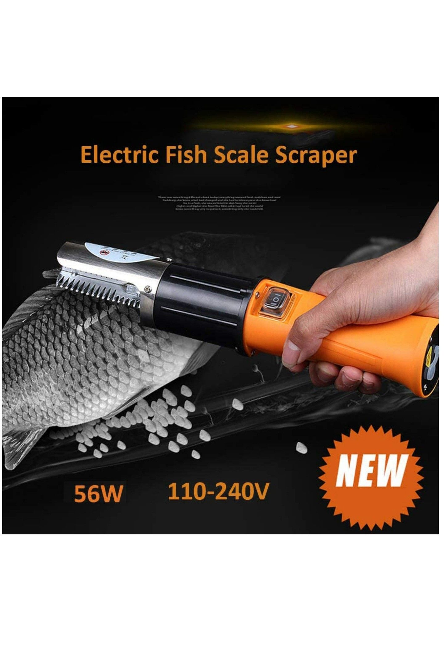 Electric Fish Scaler